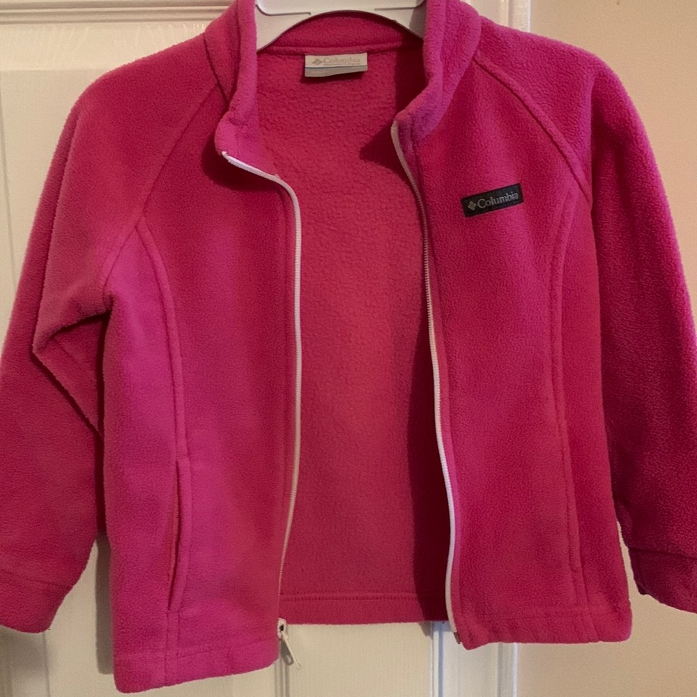 Columbia kids pink jacket size 4T.